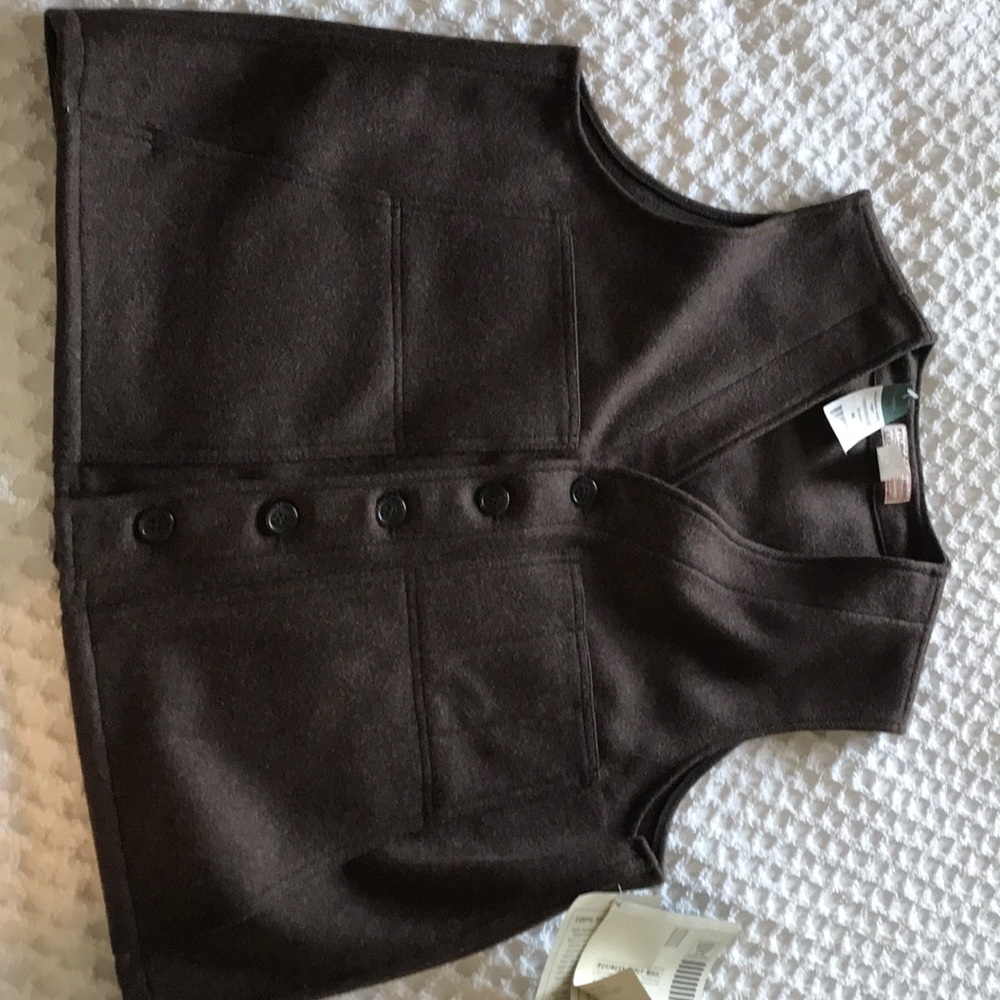 Men’s wool vest